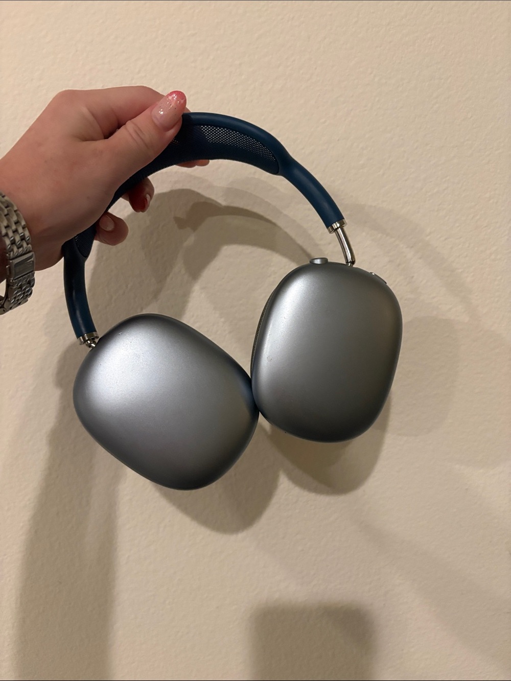 Apple AirPods Max - Blue Headband with Silver Ear Cups